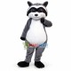 Cute Grey Raccoon Mascot Costume 