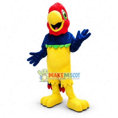 P.D. Parrot Mascot Costume 
