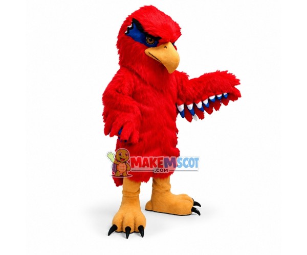 Red Hawk High School Mascot Costume Red Hawk High School Mascot Costume
