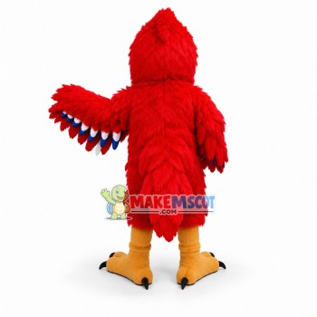 Red Hawk High School Mascot Costume Red Hawk High School Mascot Costume