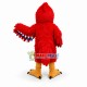 Red Hawk High School Mascot Costume Red Hawk High School Mascot Costume