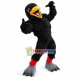 Power Black Raven Mascot Costume Power Black Raven Mascot Costume