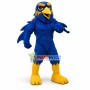Power Blue Raven Mascot Costume 
