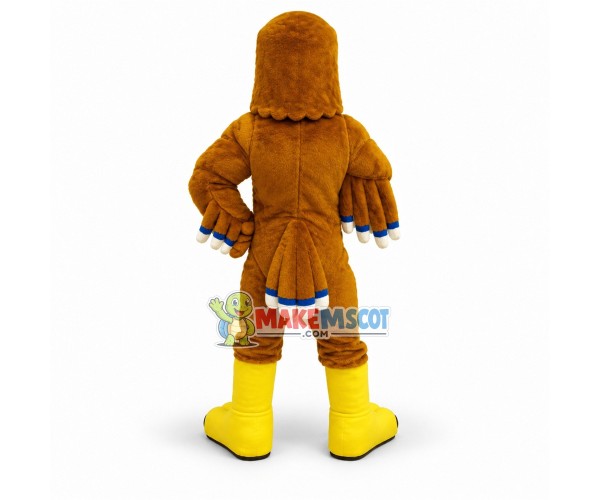 Power Golden Eagle High School Mascot Costume Power Golden Eagle High School Mascot Costume