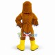 Power Golden Eagle High School Mascot Costume Power Golden Eagle High School Mascot Costume