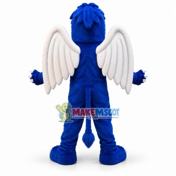 Blue Gryphon Public School Mascot Costume Blue Gryphon Public School Mascot Costume