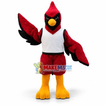 College Cardinal Mascot Costume College Cardinal Mascot Costume