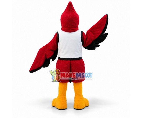 College Cardinal Mascot Costume College Cardinal Mascot Costume