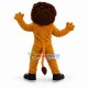 Power Golden Lion Mascot Adult Costume Power Golden Lion Mascot Adult Costume