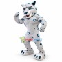 Power Gray Jaguar High School Mascot Costume 