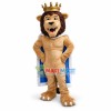 Power King Lion Mascot Adult Costume 
