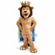 Power King Lion Mascot Adult Costume 