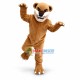 Fierce Khaki Bearcat College Mascot Costume 