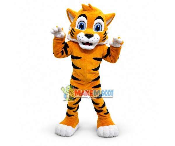 Baby Tiger Mascot Adult Costume Baby Tiger Mascot Adult Costume