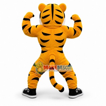 Power Stripes the Hamilton Tiger-Cats Football Mascot Costume Power Stripes the Hamilton Tiger-Cats Football Mascot Costume