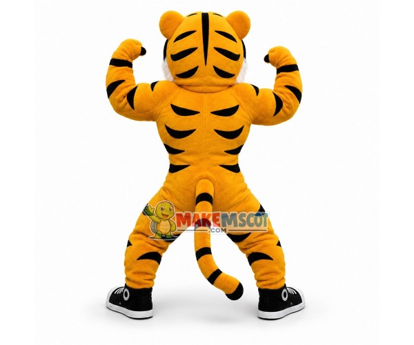 Power Stripes the Hamilton Tiger-Cats Football Mascot Costume Power Stripes the Hamilton Tiger-Cats Football Mascot Costume