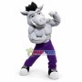 Power Gray Razorback Pig High School Mascot Costume 