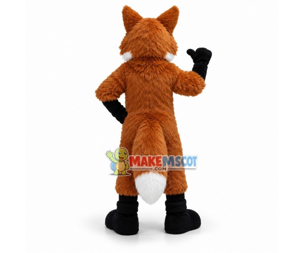 Cool Fox Mascot Adult Costume Cool Fox Mascot Adult Costume