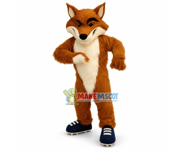 Mischievous Slyde the Fox Mascot Adult Costume Mischievous Slyde the Fox Mascot Adult Costume