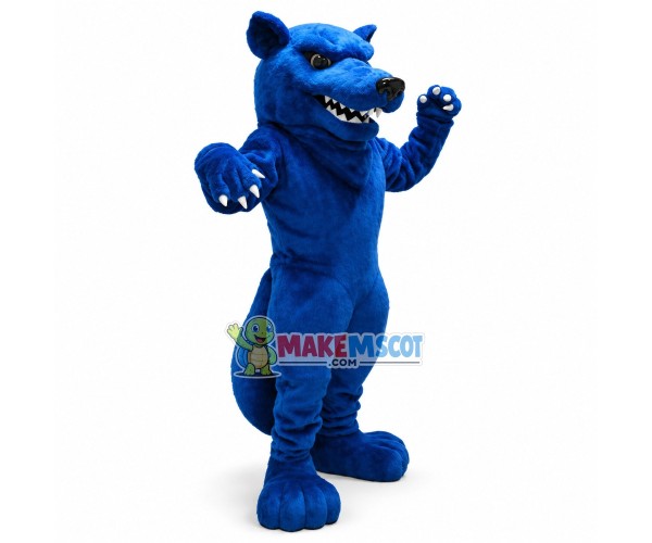 College Fierce Tripp the Thunder Wolf Mascot Costume College Fierce Tripp the Thunder Wolf Mascot Costume