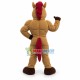 Power Light Brown Mustang High School Mascot Costume 