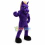 University Power Purple Mustang Mascot Costume 