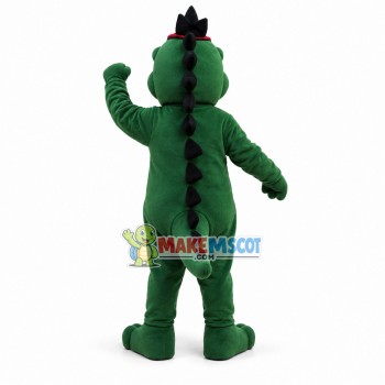 Happy Green Dragon Mascot Adult Costume Happy Green Dragon Mascot Adult Costume