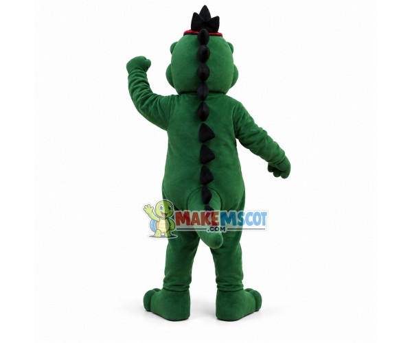 Happy Green Dragon Mascot Adult Costume Happy Green Dragon Mascot Adult Costume