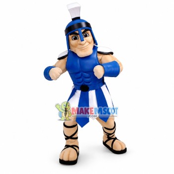 College Blue Titan Mascot Costume College Blue Titan Mascot Costume