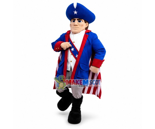 American Patriot High School Mascot Costume American Patriot High School Mascot Costume