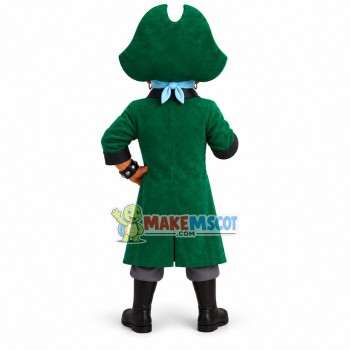 Green Raider High School Mascot Costume Green Raider High School Mascot Costume