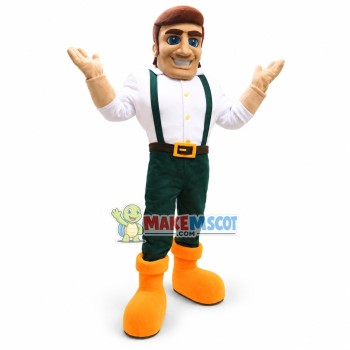 College Woody the Trailblazer Mascot Costume College Woody the Trailblazer Mascot Costume