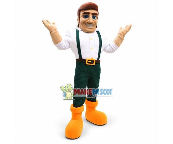 College Woody the Trailblazer Mascot Costume 