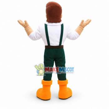 College Woody the Trailblazer Mascot Costume 