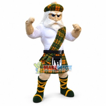 Power Scottish Highlander Mascot Costume 