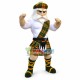 Power Scottish Highlander Mascot Costume Power Scottish Highlander Mascot Costume