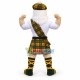 Power Scottish Highlander Mascot Costume Power Scottish Highlander Mascot Costume