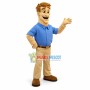 Optimistic Technician Mascot Costume 
