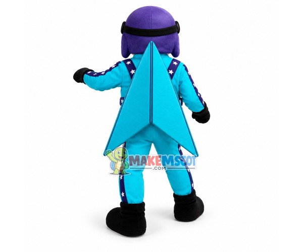 College Jimmy the Jet Mascot Costume College Jimmy the Jet Mascot Costume