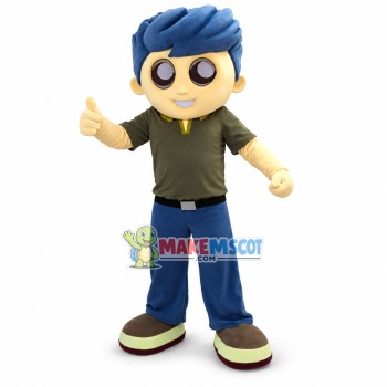 Texell Cash Mascot Costume Texell Cash Mascot Costume