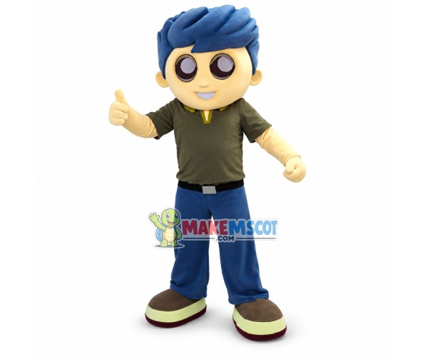 Texell Cash Mascot Costume 