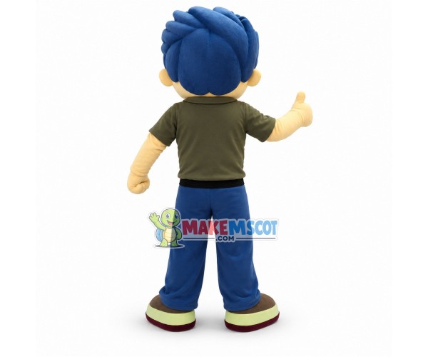 Texell Cash Mascot Costume Texell Cash Mascot Costume