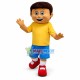 Happy Boy Mascot Costume Happy Boy Mascot Costume