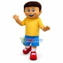 Happy Boy Mascot Costume 