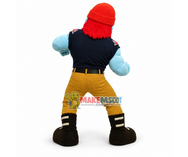Aexl the Axeman Mascot Costume Aexl the Axeman Mascot Costume
