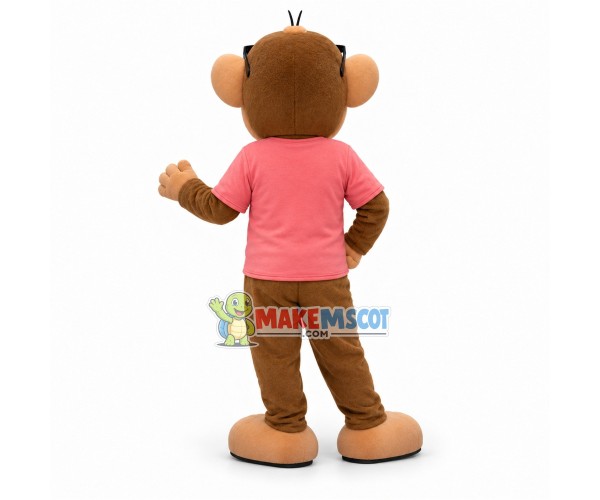 Cool Monkey Mascot Adult Costume 