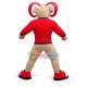 College Power Light Brown Ram Mascot Costume College Power Light Brown Ram Mascot Costume