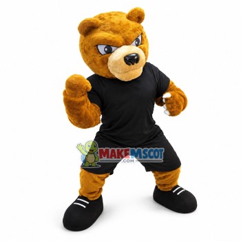 Fierce Brown Bear High School Mascot Costume Fierce Brown Bear High School Mascot Costume