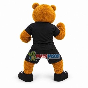 Fierce Brown Bear High School Mascot Costume Fierce Brown Bear High School Mascot Costume