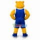 College Power Yellow Bear Mascot Costume College Power Yellow Bear Mascot Costume
